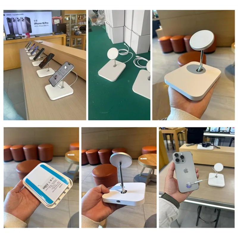 Integrierte und abnehmbare Alarmhalterung für die Diebstahldiebstahl und eine Diebstahl-Display