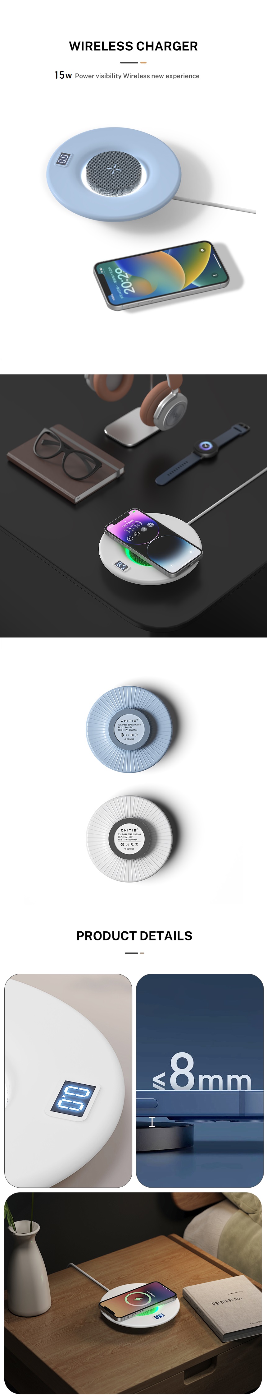 Fast Charging Wireless Charger