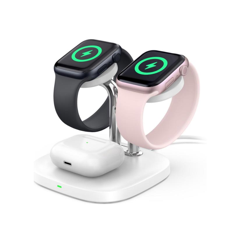 Smart Watch Earphone 3 in 1 magnetischem drahtloses Ladegerät